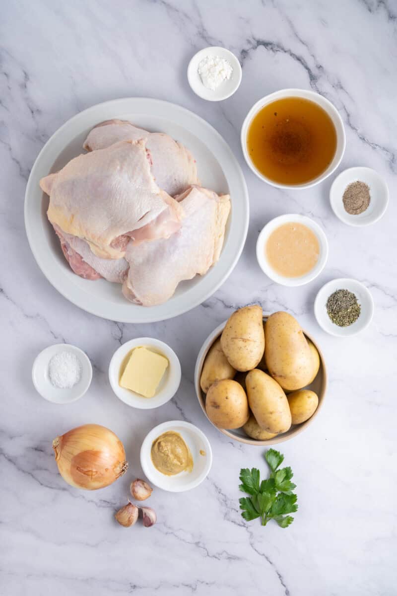 ingredients for instant pot chicken thighs