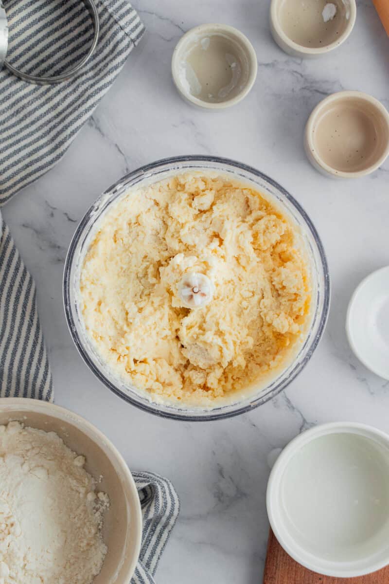 Mixing air fryer biscuits batter