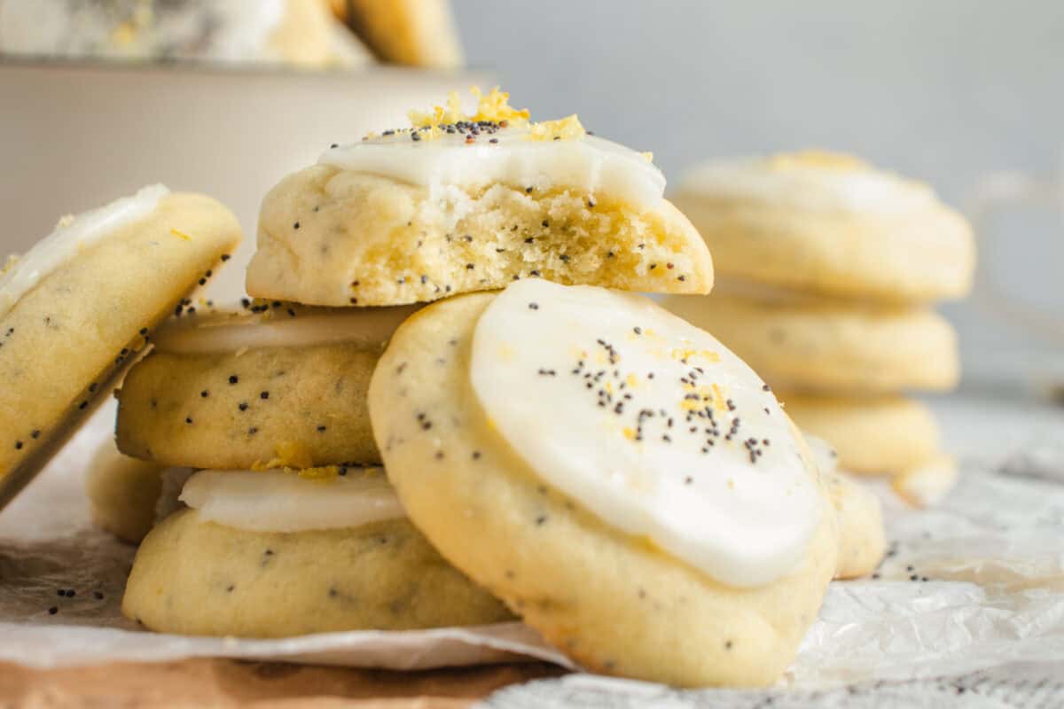 lemon poppy seed cookies